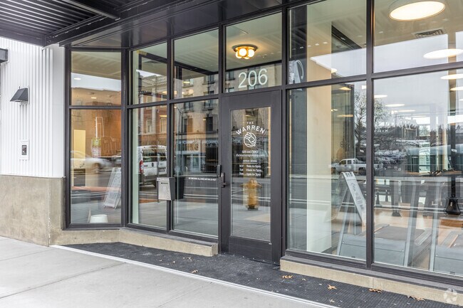 Entrance - The Warren Apartments