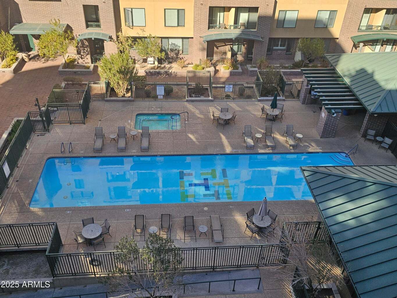 Pool View From Balcony - 16 W Encanto Blvd