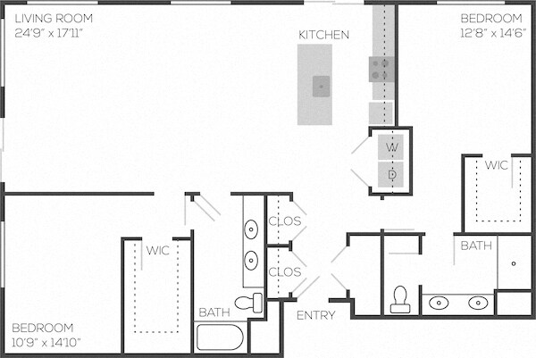 Floorplan - Adams Edge Apartments