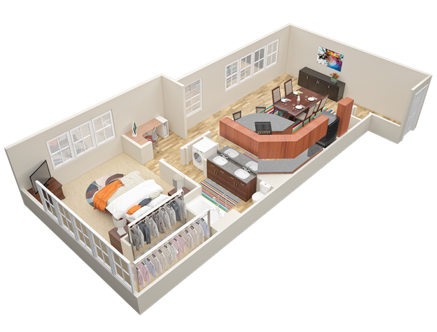 Floorplan - Mariposa Lofts