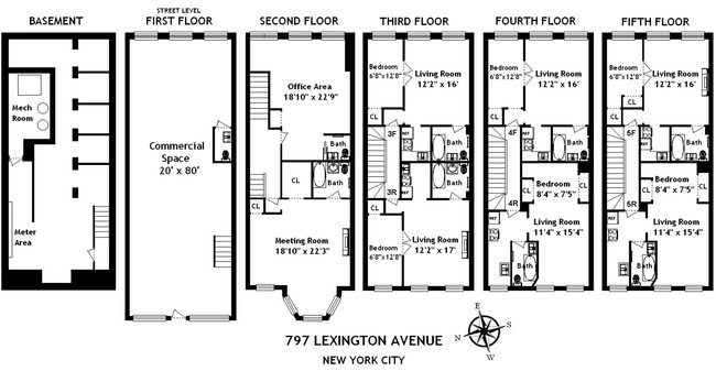 Floorplan - 797 Lexington Avenue