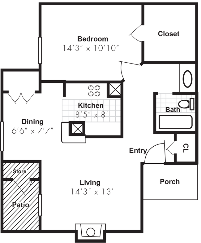 Floorplan - Ashford Stancliff Park