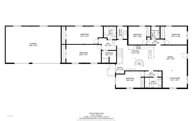 Building Photo - BIG House! Spacious bedrooms! Garage and Driveway Parking!
