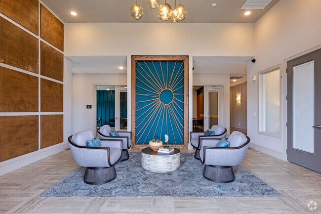 Leasing Office Lobby - The Luxe at Las Colinas