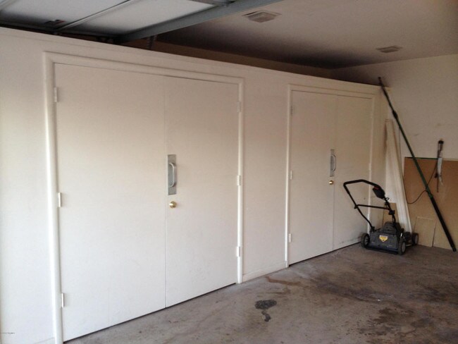 2 car garage - tons of storage - 7209 E McDonald Dr