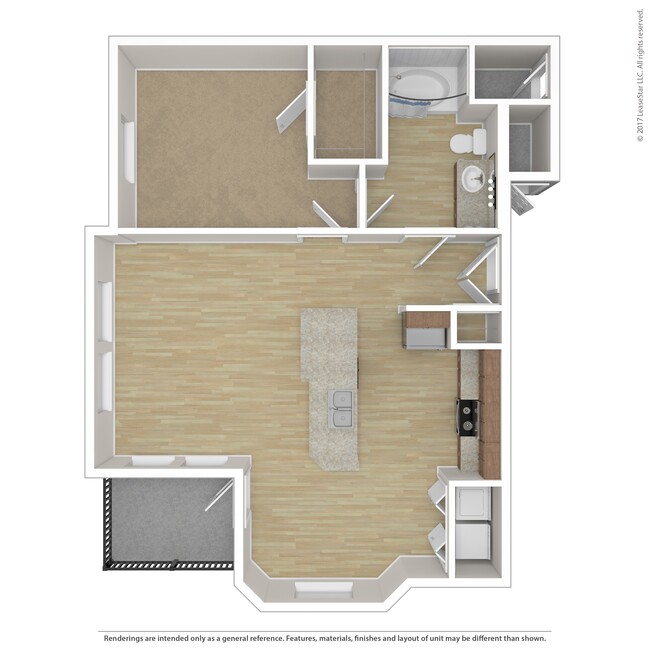 Floorplan - Andante Apartments