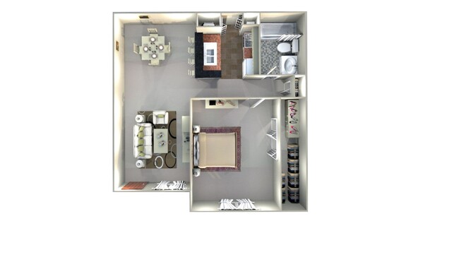 Floorplan - Baystone Apartments