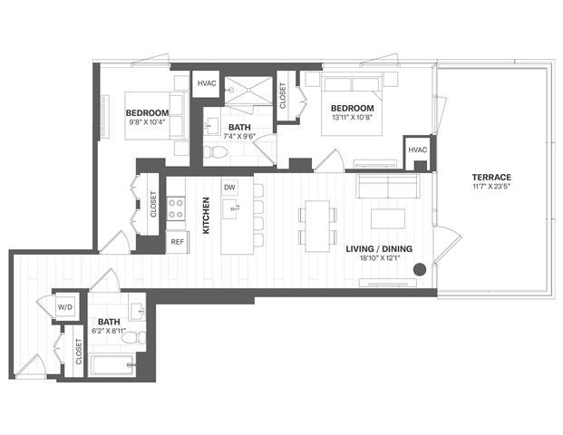 Floorplan - The Tides