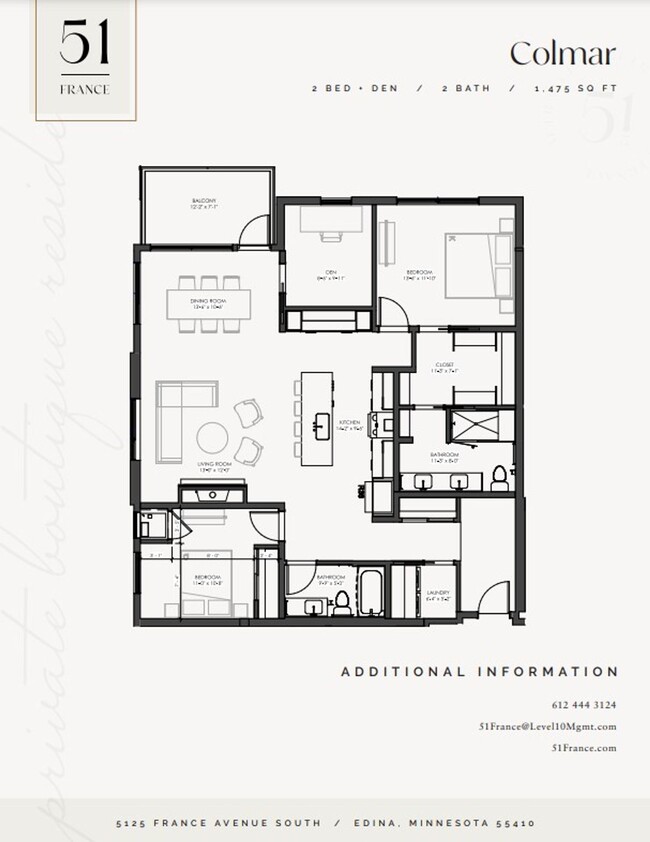 Floorplan - 51 France | Boutique Living