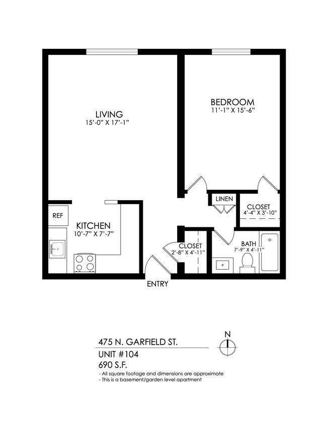 Floorplan - 475-501 Garfield