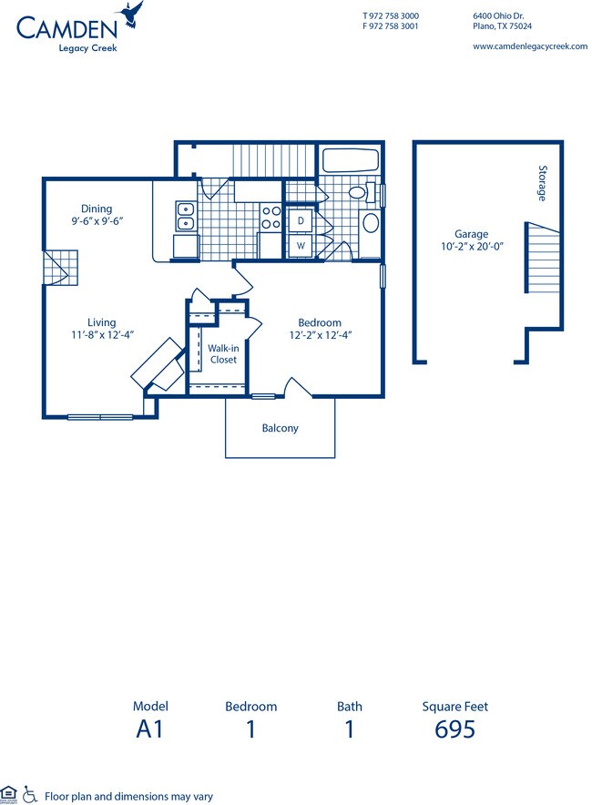 Floorplan - Camden Legacy Creek