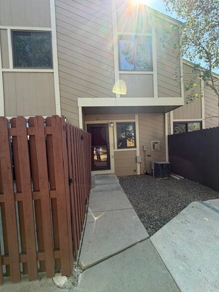 Front Door with Private Patio - 18294 W 58th Pl