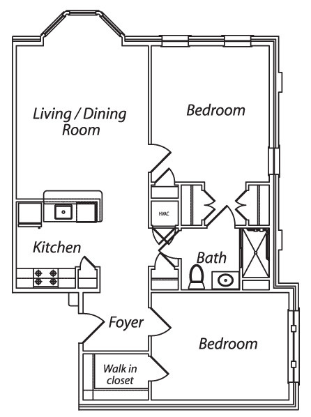 Floorplan - Victory Terrace Senior Residences