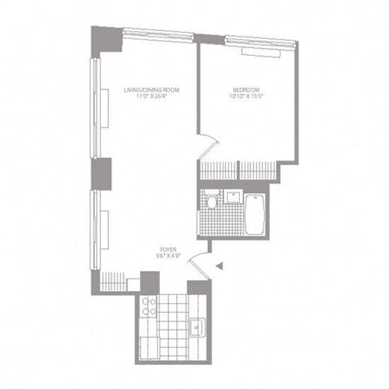 Floorplan - 111 Worth