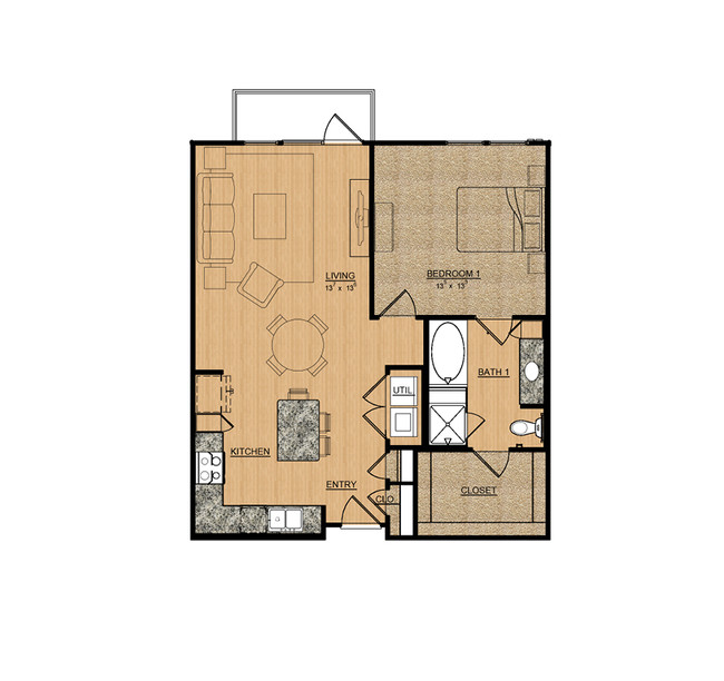 Floorplan - Magnolia on Park