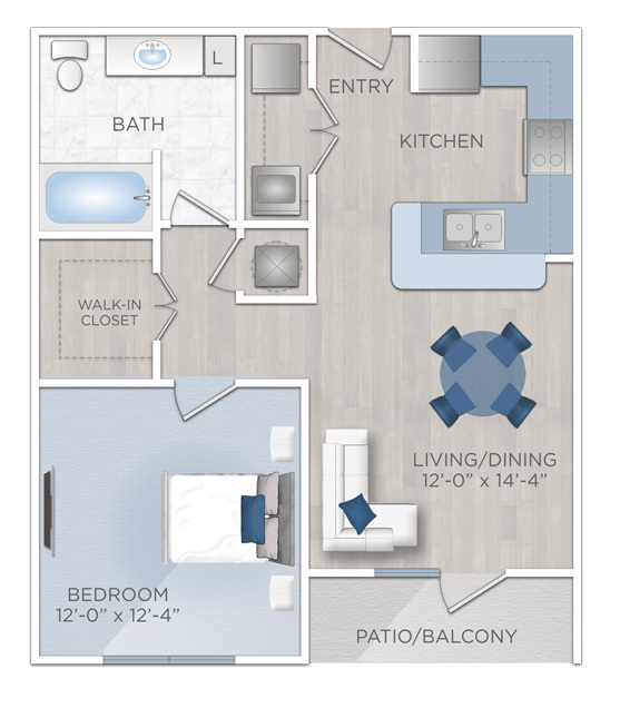 Floorplan - Telfair Lofts