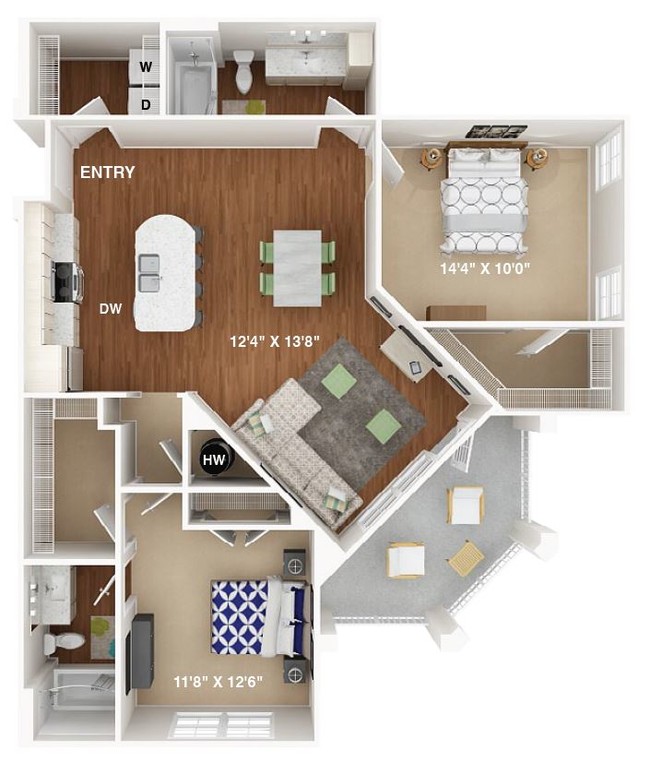 Floorplan - The Alexander at Sabal Point