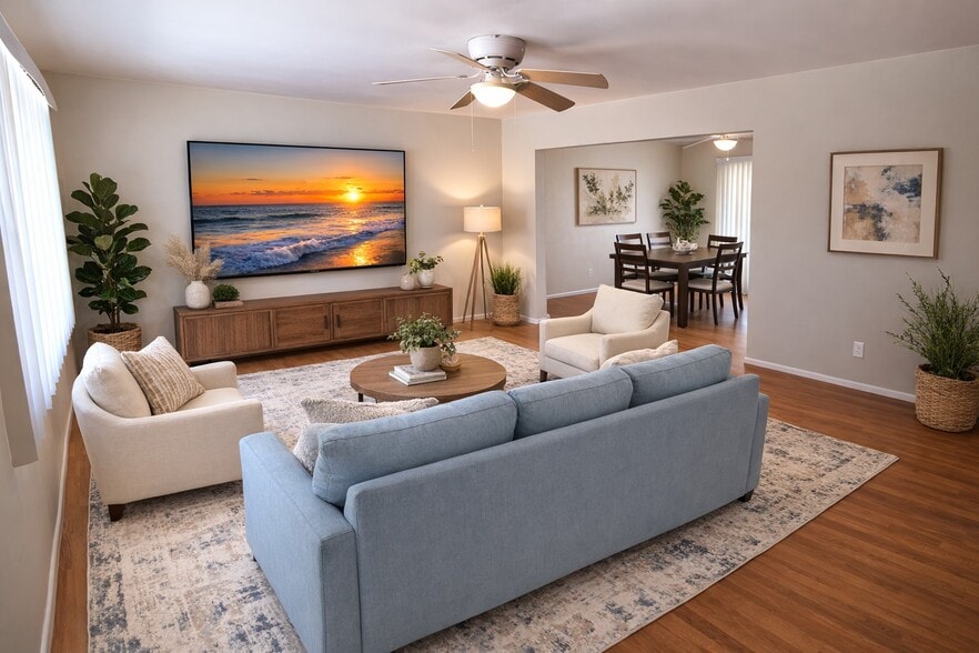 living room - 1023 W 18th St