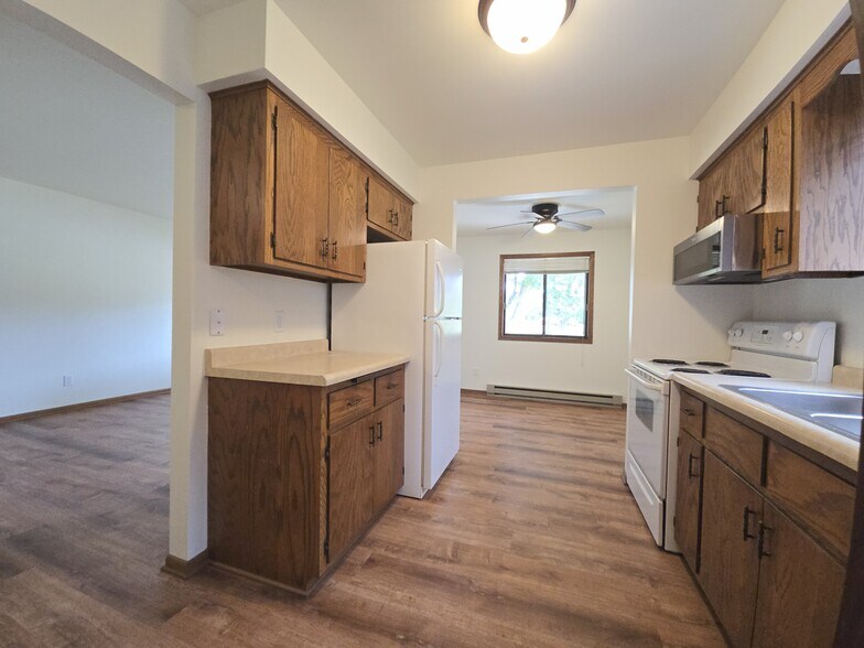 Kitchen View from LaundryRm - 131 Maple Ave S