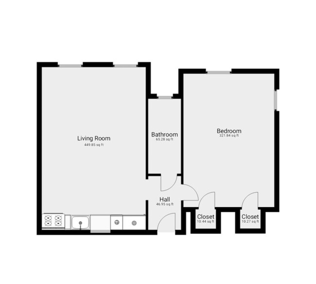 Floorplan - Hudson Towers