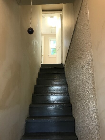 Stairs to Apartment - 710 N Maple St