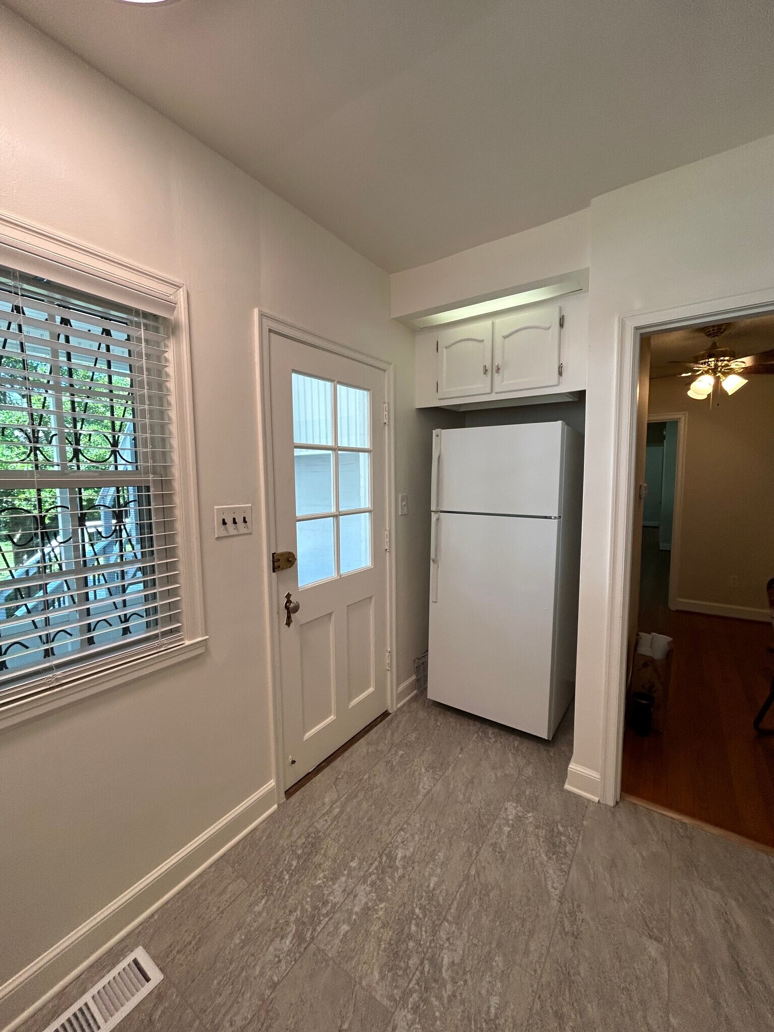 Enter kitchen thru backdoor - 2323 Broadmeade Rd