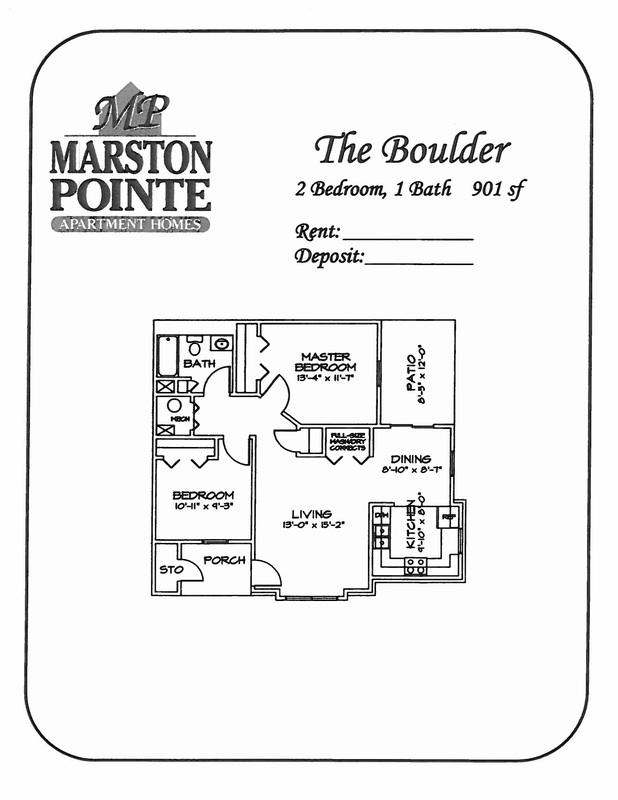 The Boulder - Marston Pointe