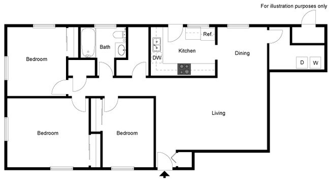 Wilson Acres Three Bedrooms - Hunter Army Airfield Homes