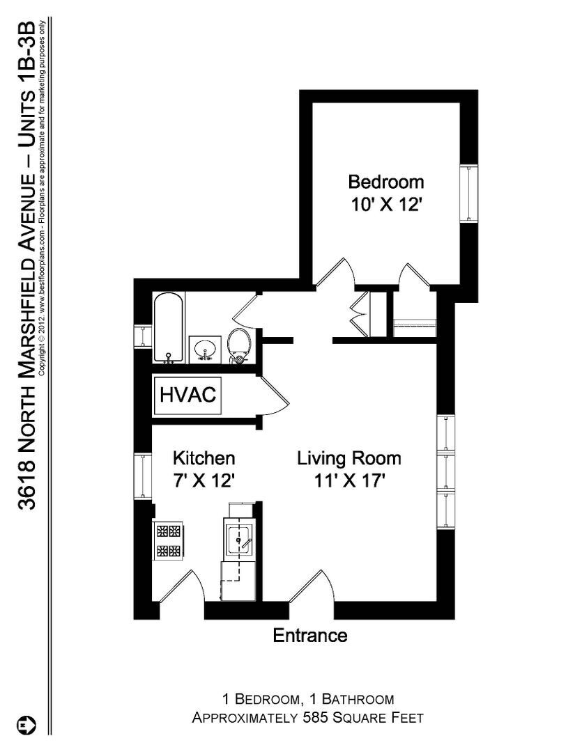 Building Photo - 3622 N Marshfield Ave