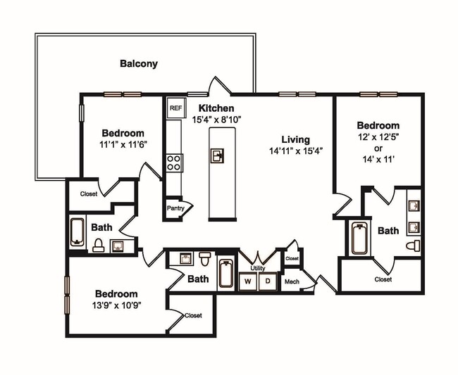 Floorplan - Yaupon by Windsor