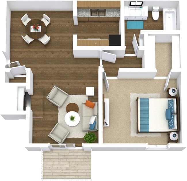Floorplan - The Ridge on Spring Valley