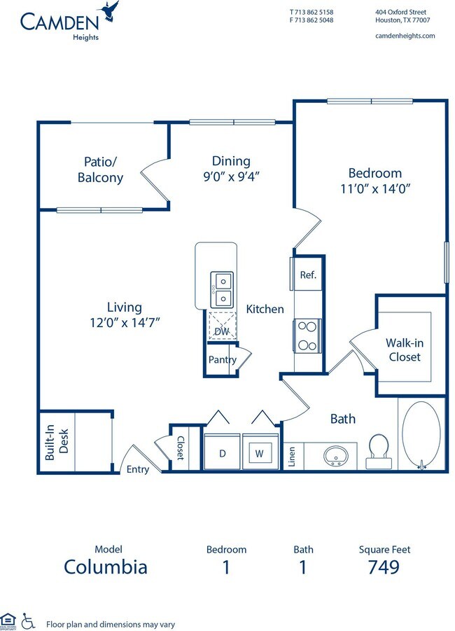 Floorplan - Camden Heights