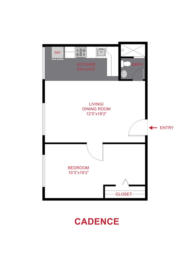 Floorplan - Poets Row