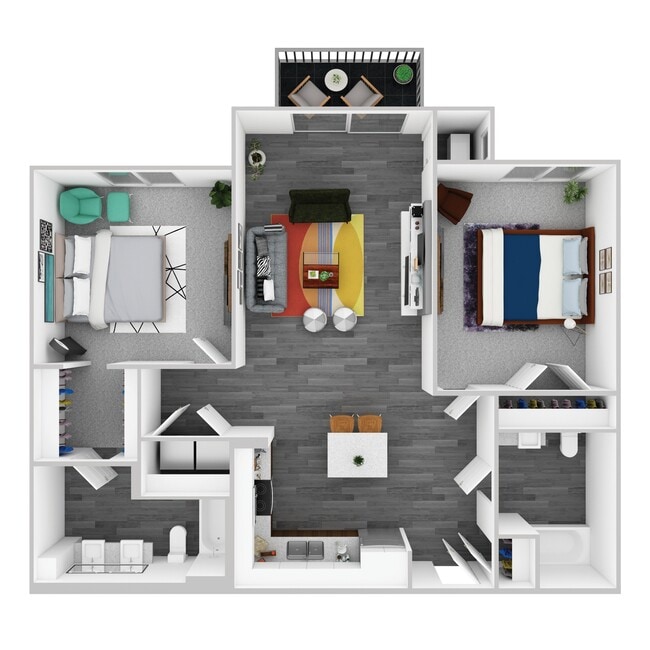 Floorplan - Parker Station Flats