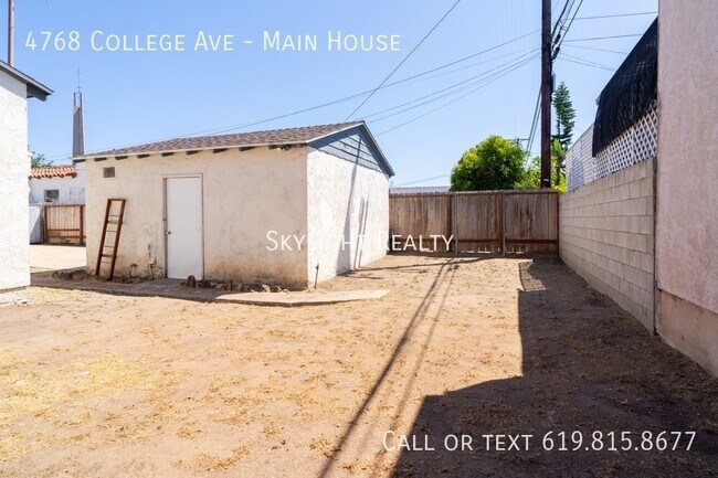 Building Photo - 4768 College Ave