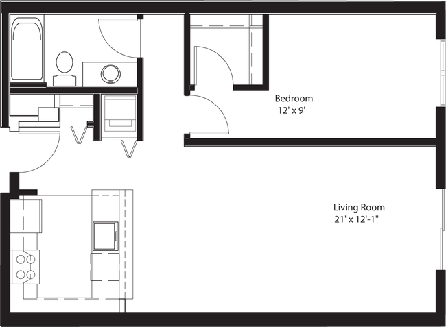 Floorplan - Chloe on Union