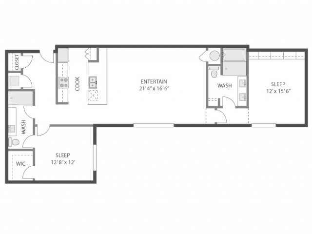 Floorplan - AMLI Old 4th Ward