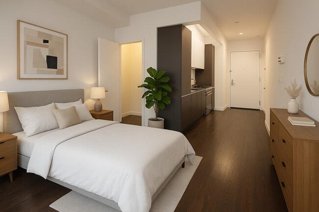 Studio Living Area - 15 W 96th St