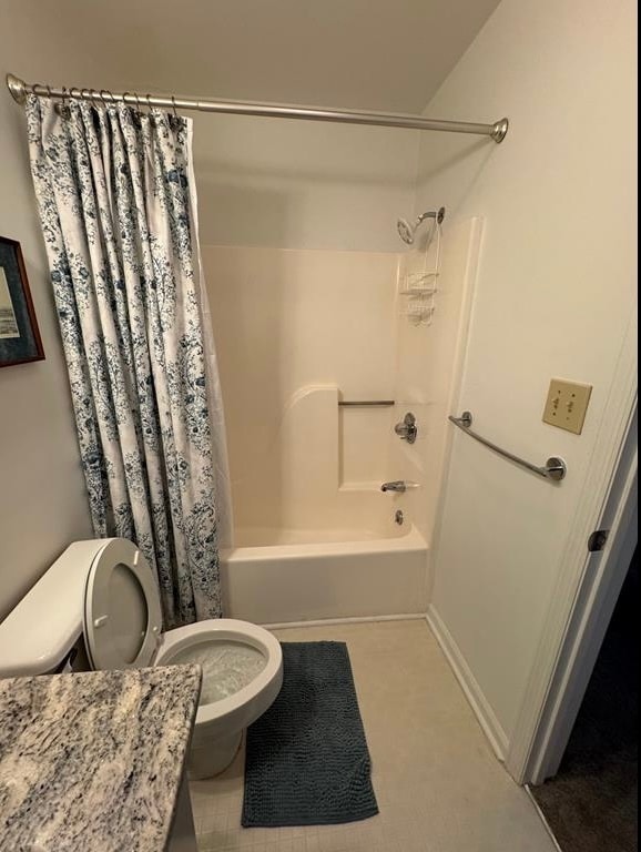 En suite bathroom in guest room/office. - 10027 Washington Cir