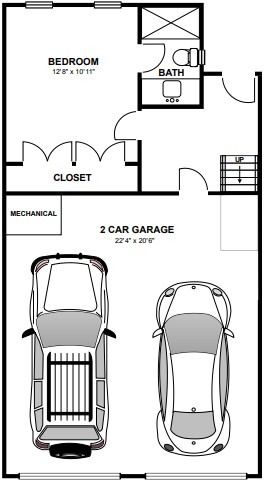 Floorplan - Rosedale Townhomes
