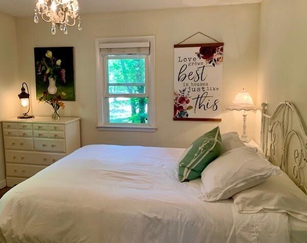 Master bedroom is roomy and plenty of storage. - 12159 Spruce St