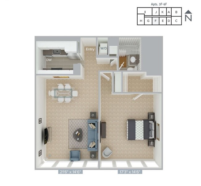 Floorplan - Avalon at Prudential Center