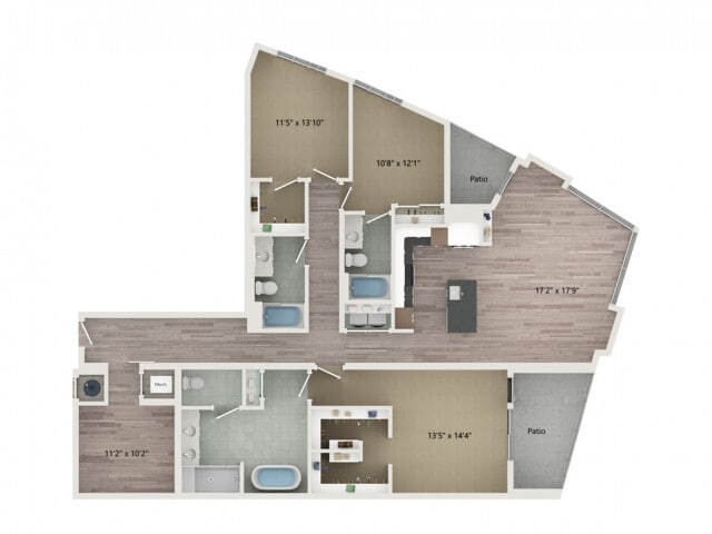 Penthouse C4 - CW OLD- Sugarmont Apartments & Townhomes