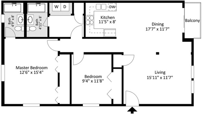 Building Photo - Exceptional 2 Bedroom, 2 Bathroom Apartmen...
