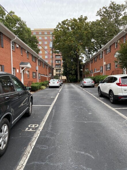 Assigned parking space. - 3660 Peachtree Rd NE