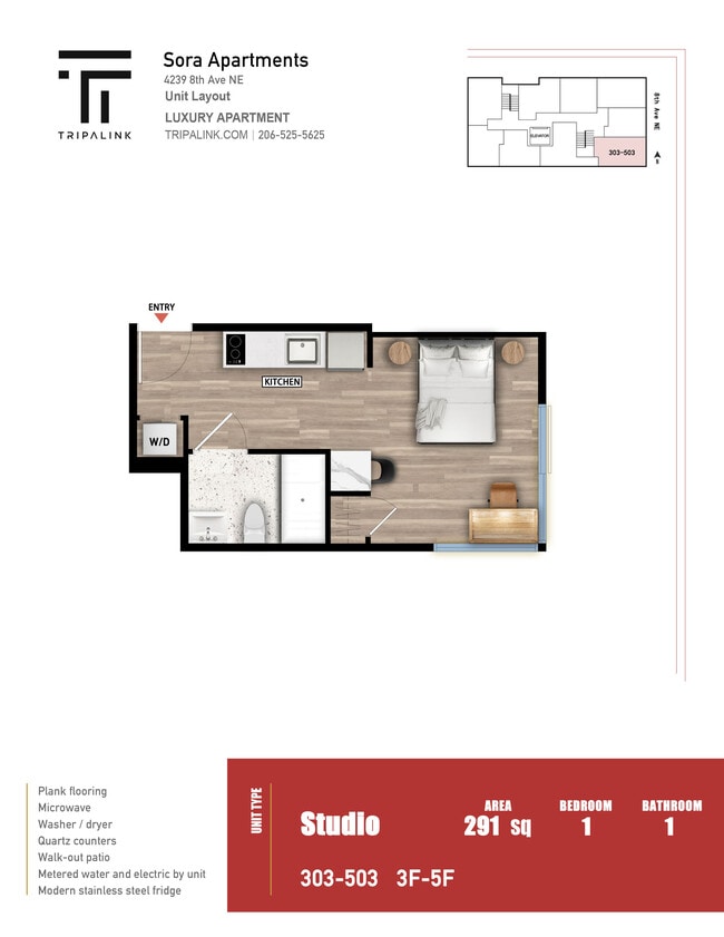 Floorplan - Sora Apartments