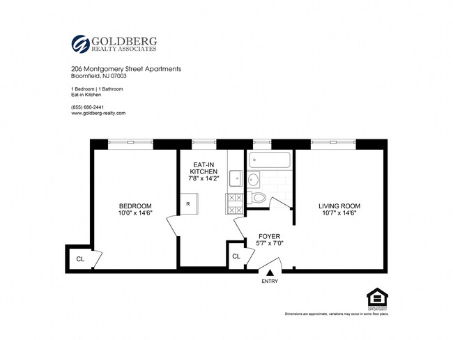 Floorplan - 206 Montgomery Street Apartments