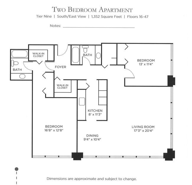 Floorplan - Columbus Plaza