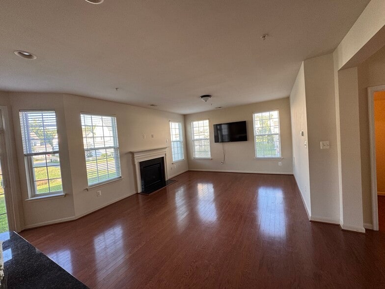 In the rear of the first floor is the open floor plan huge great room. - 44520 Gray Wolf St