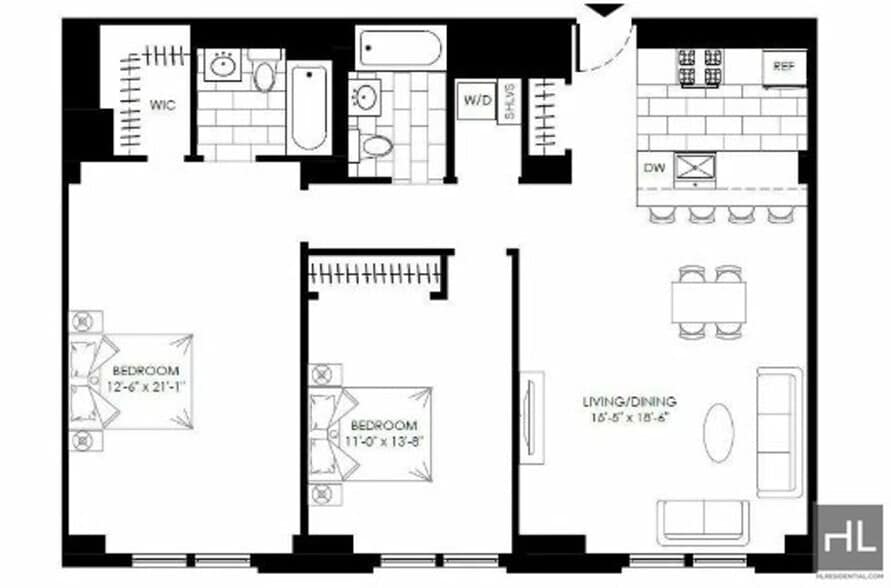 Building Photo - Large newly renovated 2 bed 2 bath - WEST END AVENUE